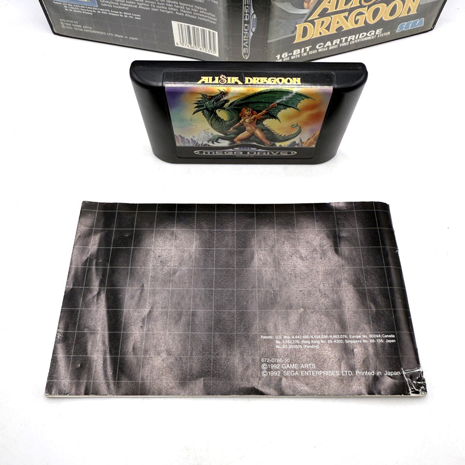 Alisia Dragoon Sega Megadrive