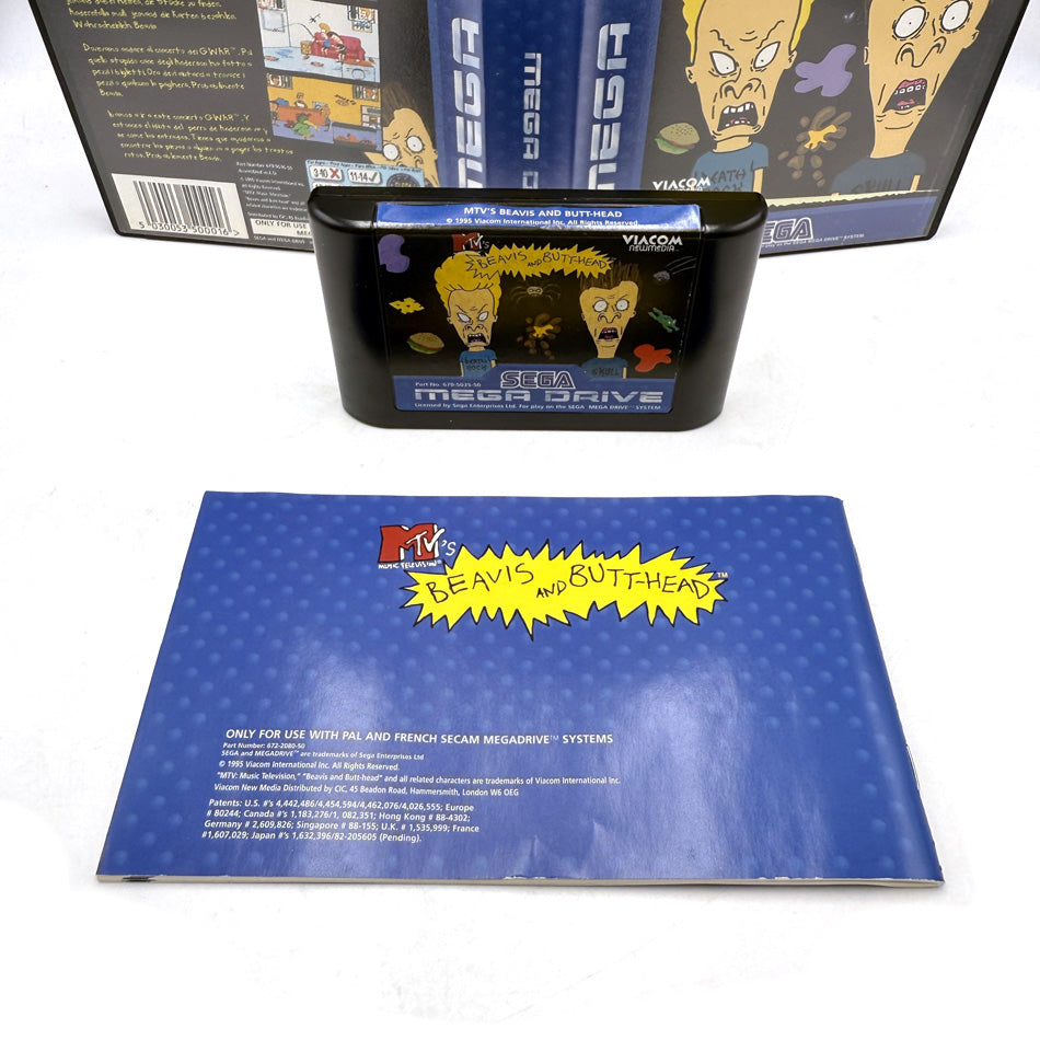 MTV's Beavis And Butt-Head Sega Megadrive