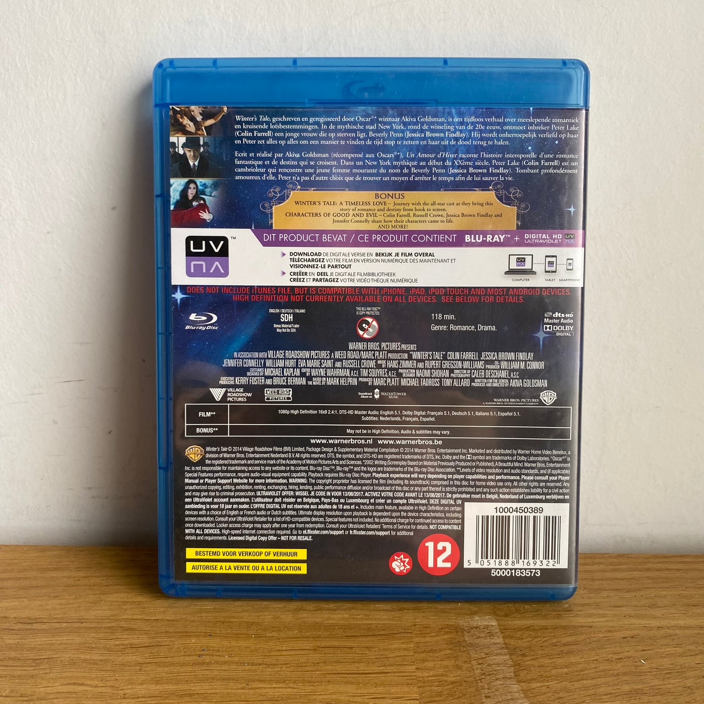 Winter's Tale Blu-Ray