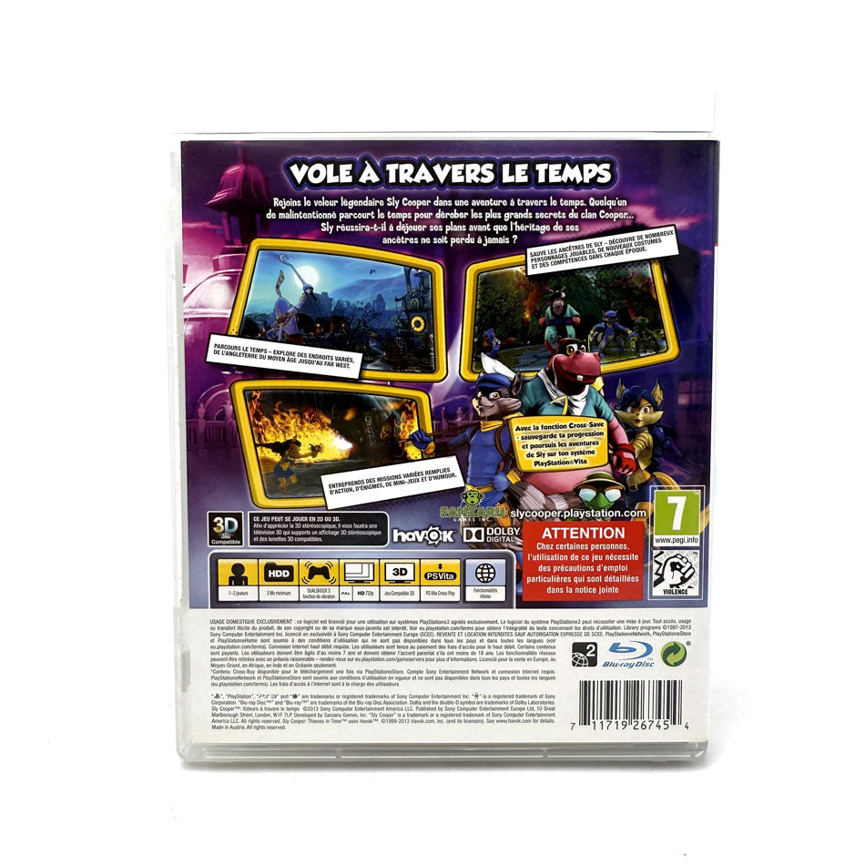 Sly Cooper Voleurs À Travers Le Temps Playstation 3