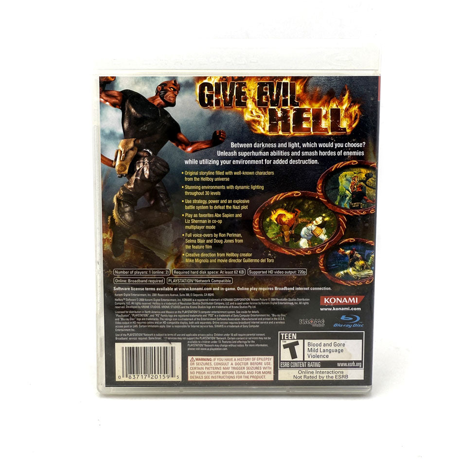 Hellboy The Science Of Evil Playstation 3