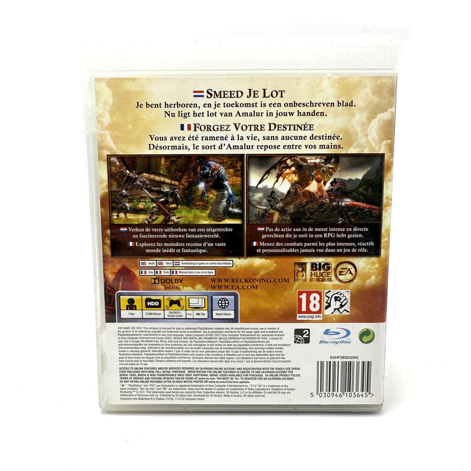 Kingdoms Of Amalur Reckoning Playstation 3