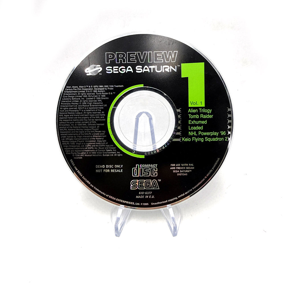 Preview Sega Saturm Volume 1