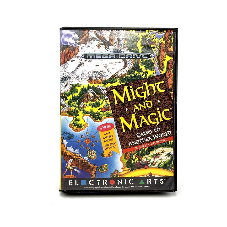Jeu Might And Magic - SEGA Megadrive / Mega Drive - Version PAL - Sans Notice - Bon état