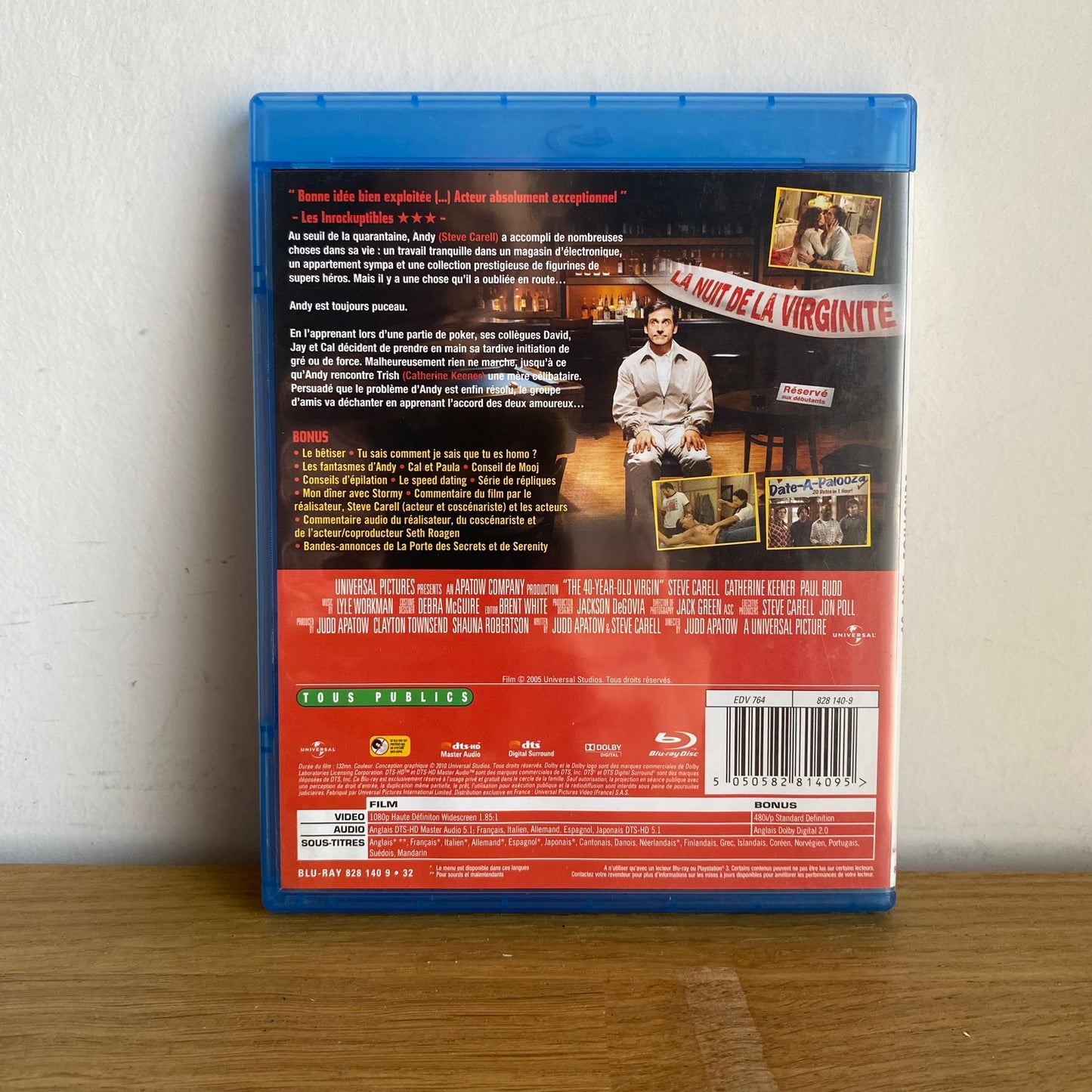 40 ans Toujours Puceau Blu-Ray