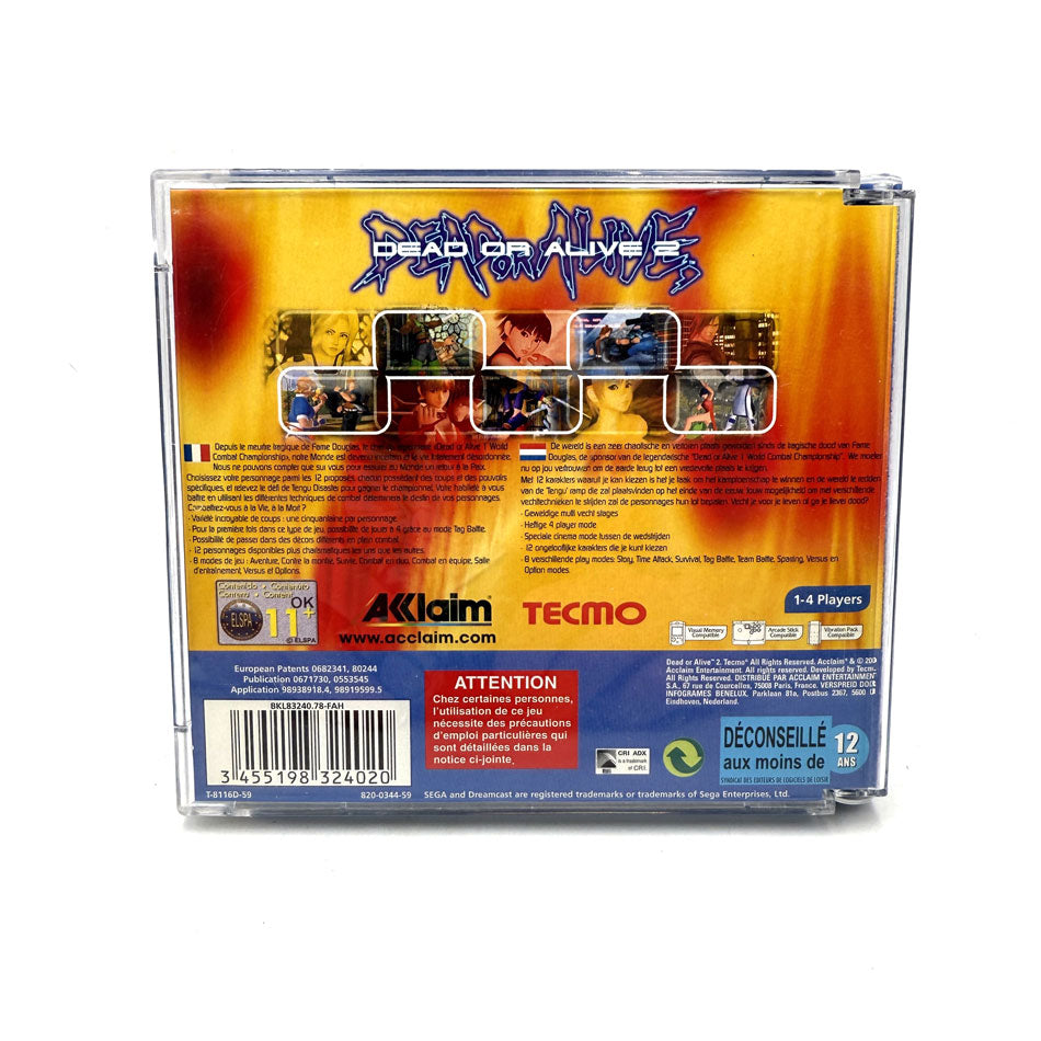 Dead Or Alive 2 Sega Dreamcast