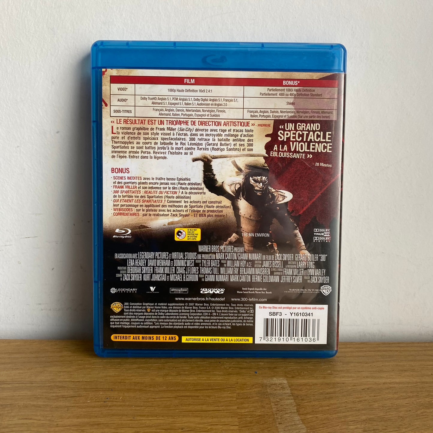 300 Blu-Ray
