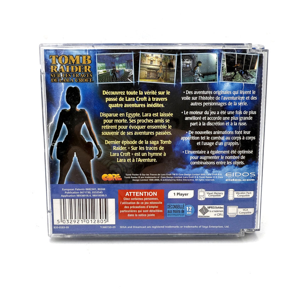 Tomb Raider Sur Les Traces de Lara Croft Sega Dreamcast