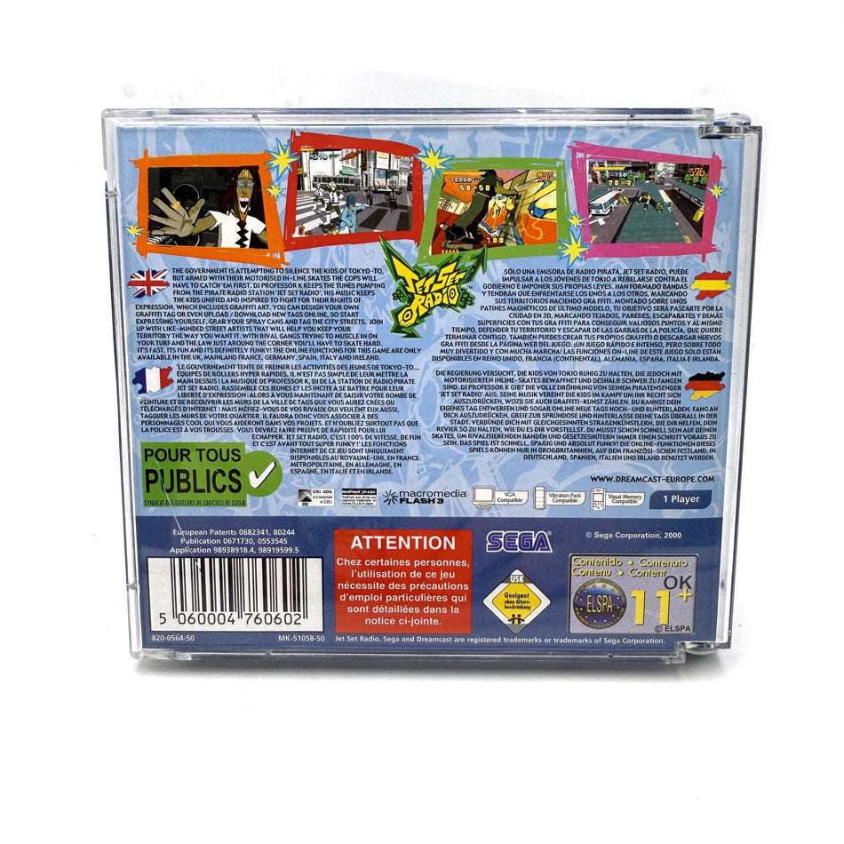 Jet Set Radio Sega Dreamcast