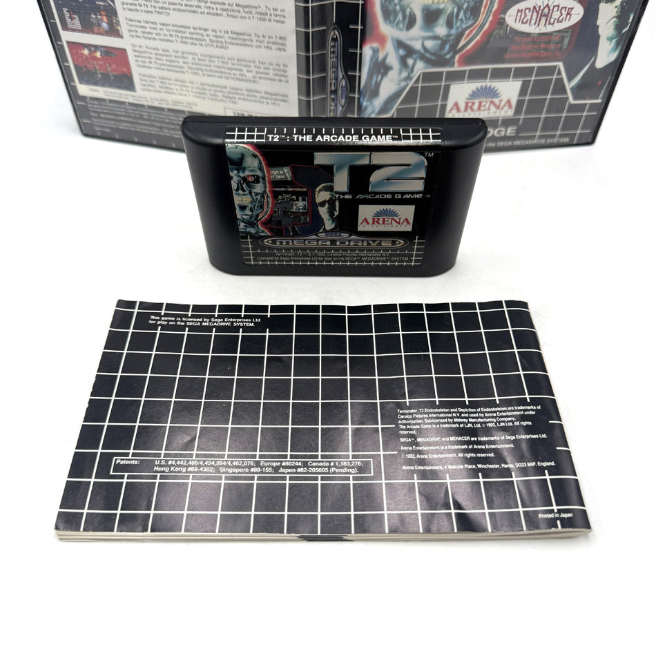 T2 The Arcade Game Sega Megadrive (Terminator 2)