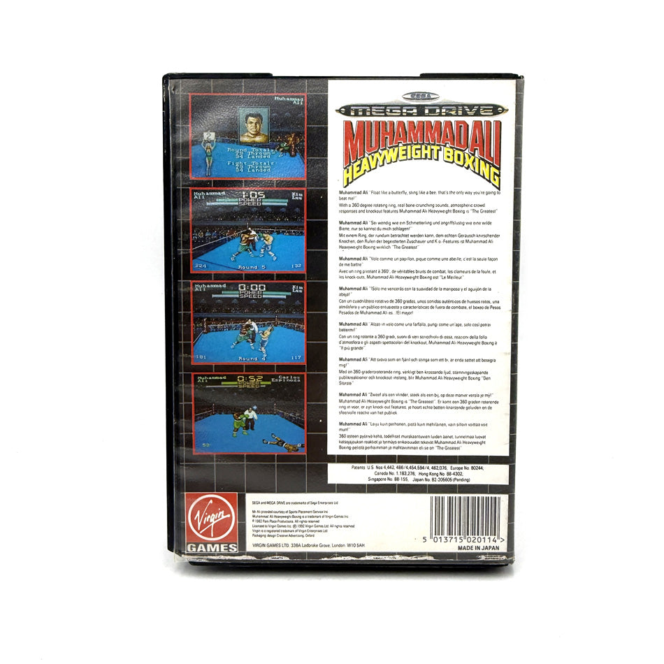 Muhammad Ali Heavyweight Boxing Sega Megadrive