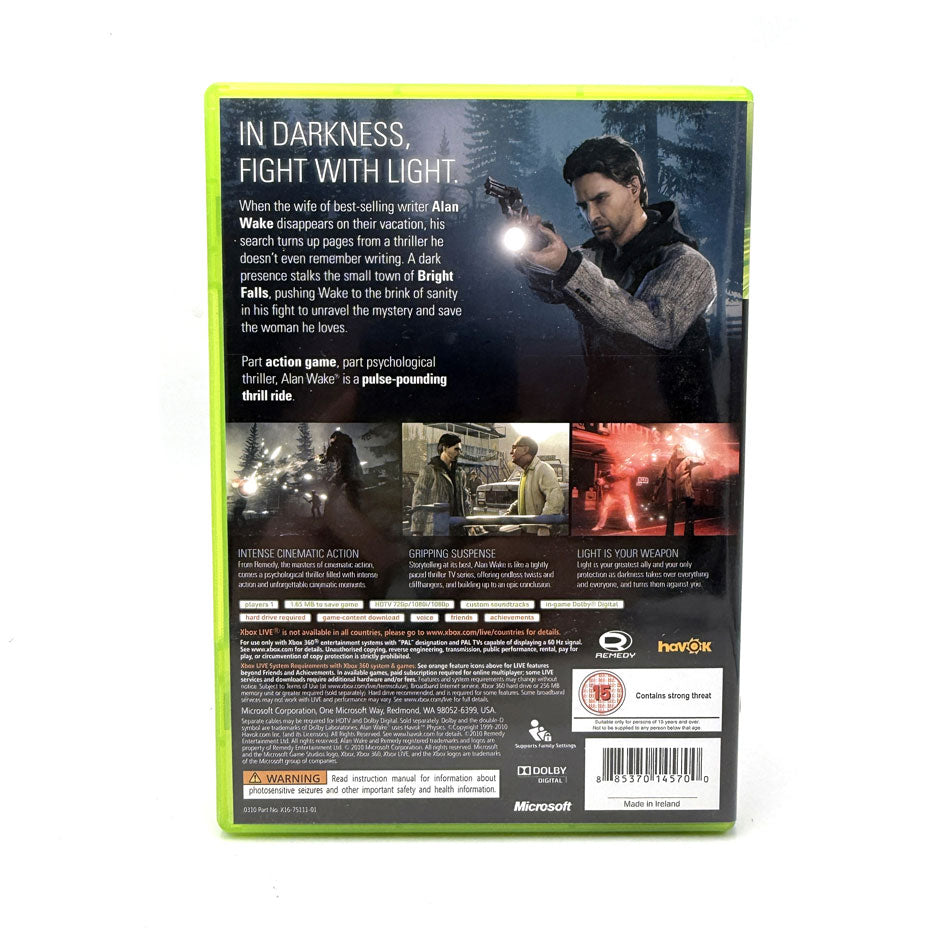 Alan Wake Xbox 360