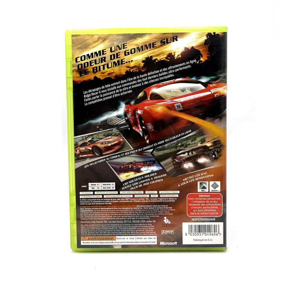 Ridge Racer 6 Xbox 360