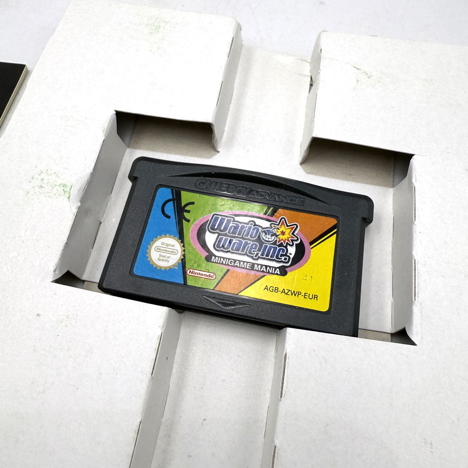 Wario Ware Inc. Minigame Mania Nintendo Game Boy Advance