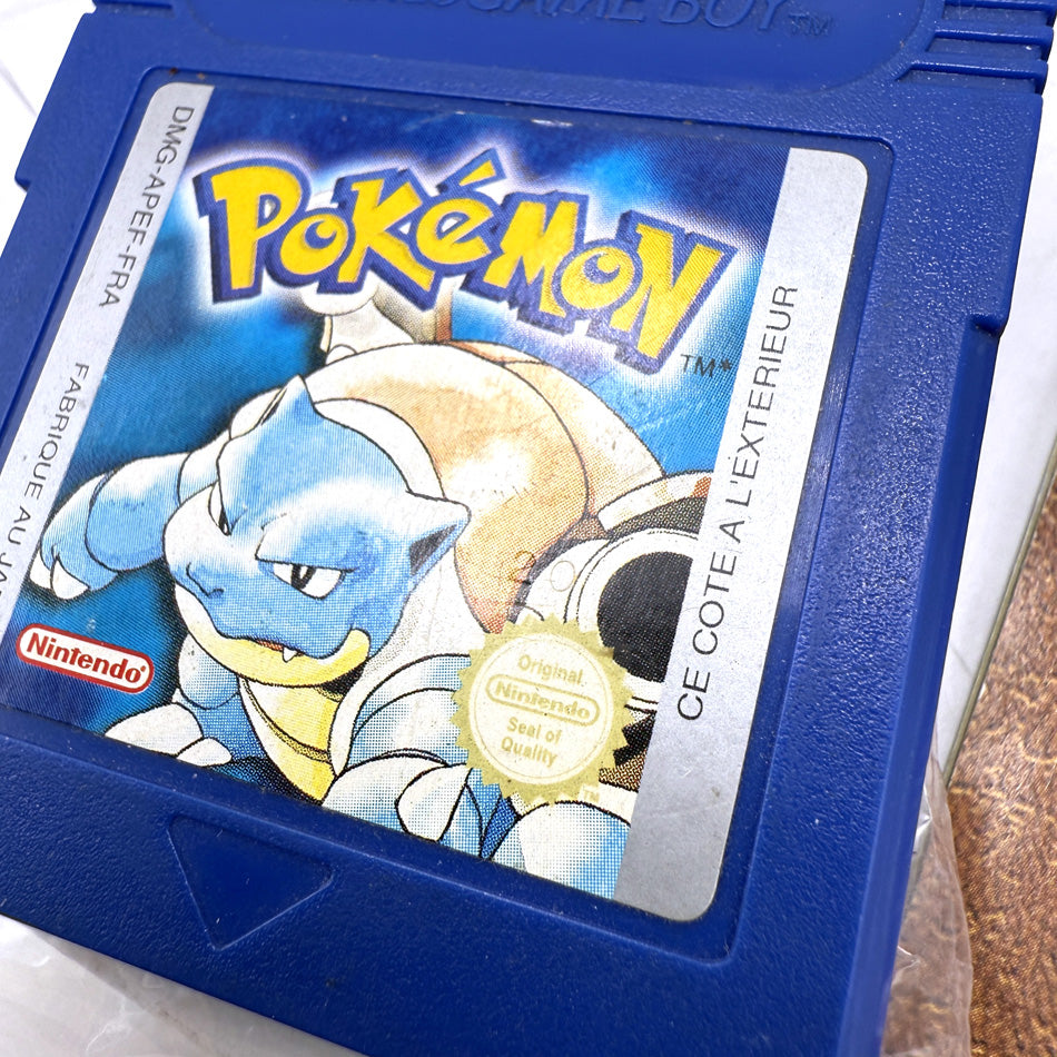 Pokemon Version Bleue Nintendo Game Boy