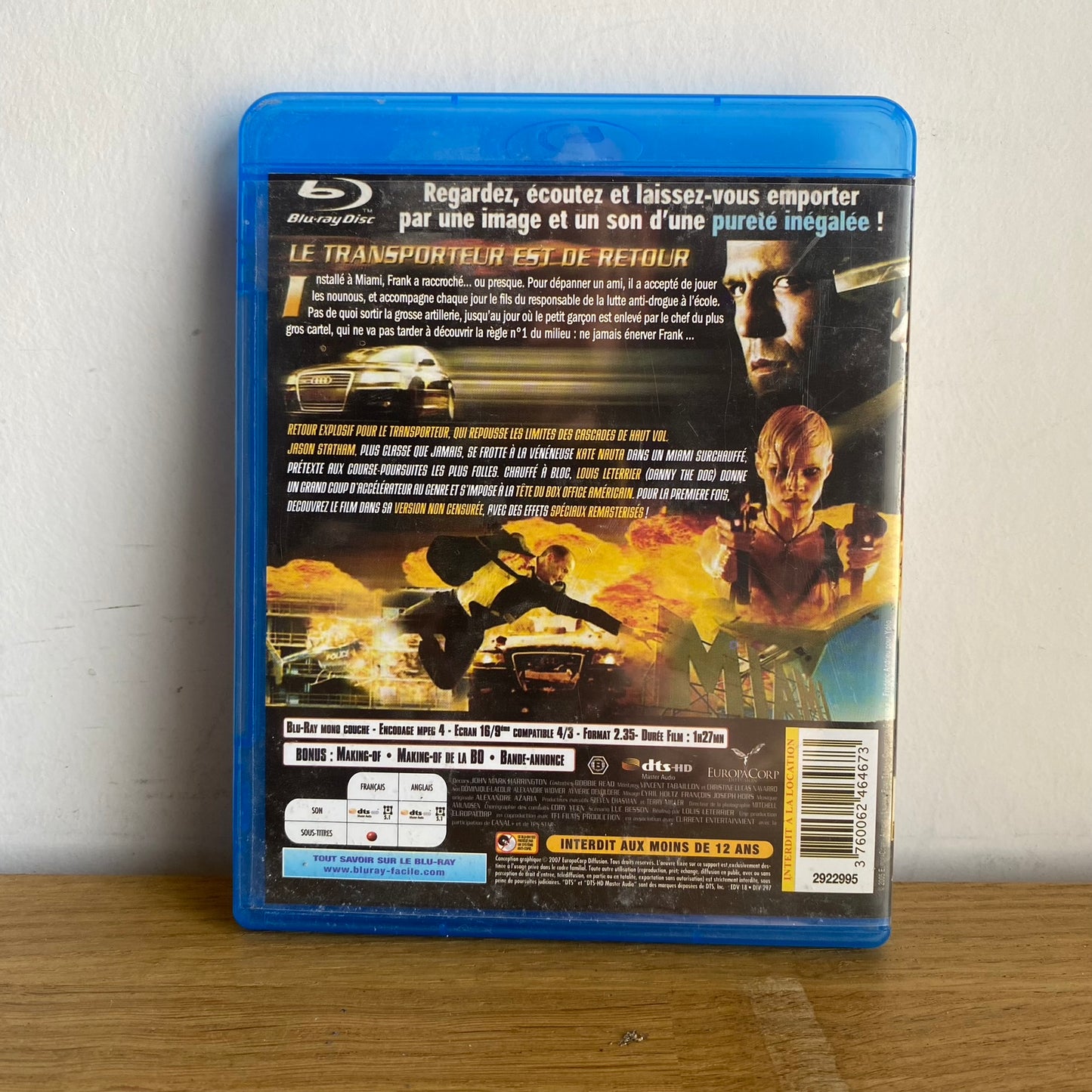 Le Transporteur 2 Blu-Ray (Version Non Censurée)