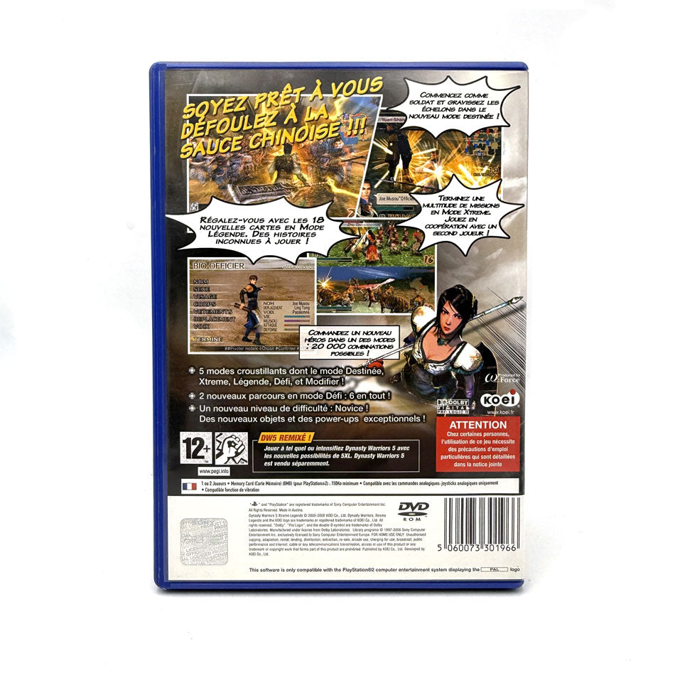 Dynasty Warriors 5 Xtreme Legends Playstation 2