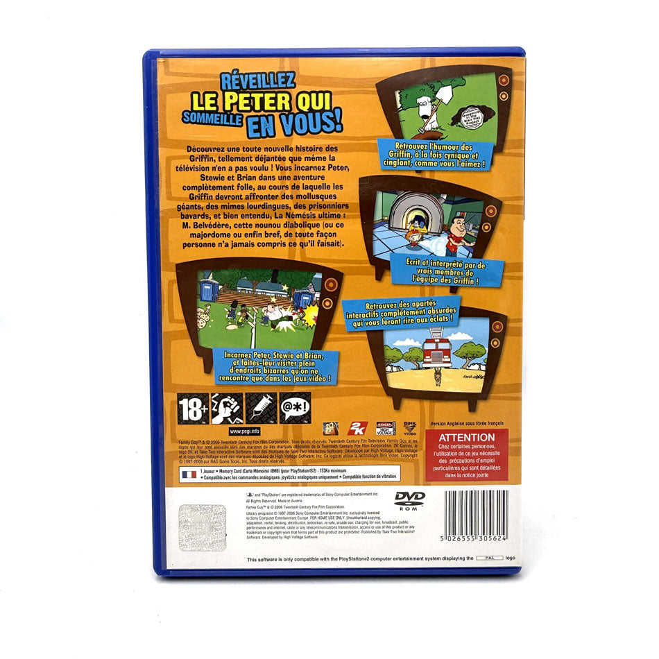 Les Griffin Le Jeu Vidéo Playstation 2 (Family Guy)