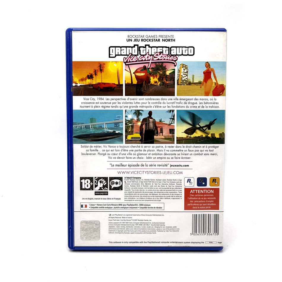 Grand Theft Auto Vice City Stories Playstation 2 (GTA)