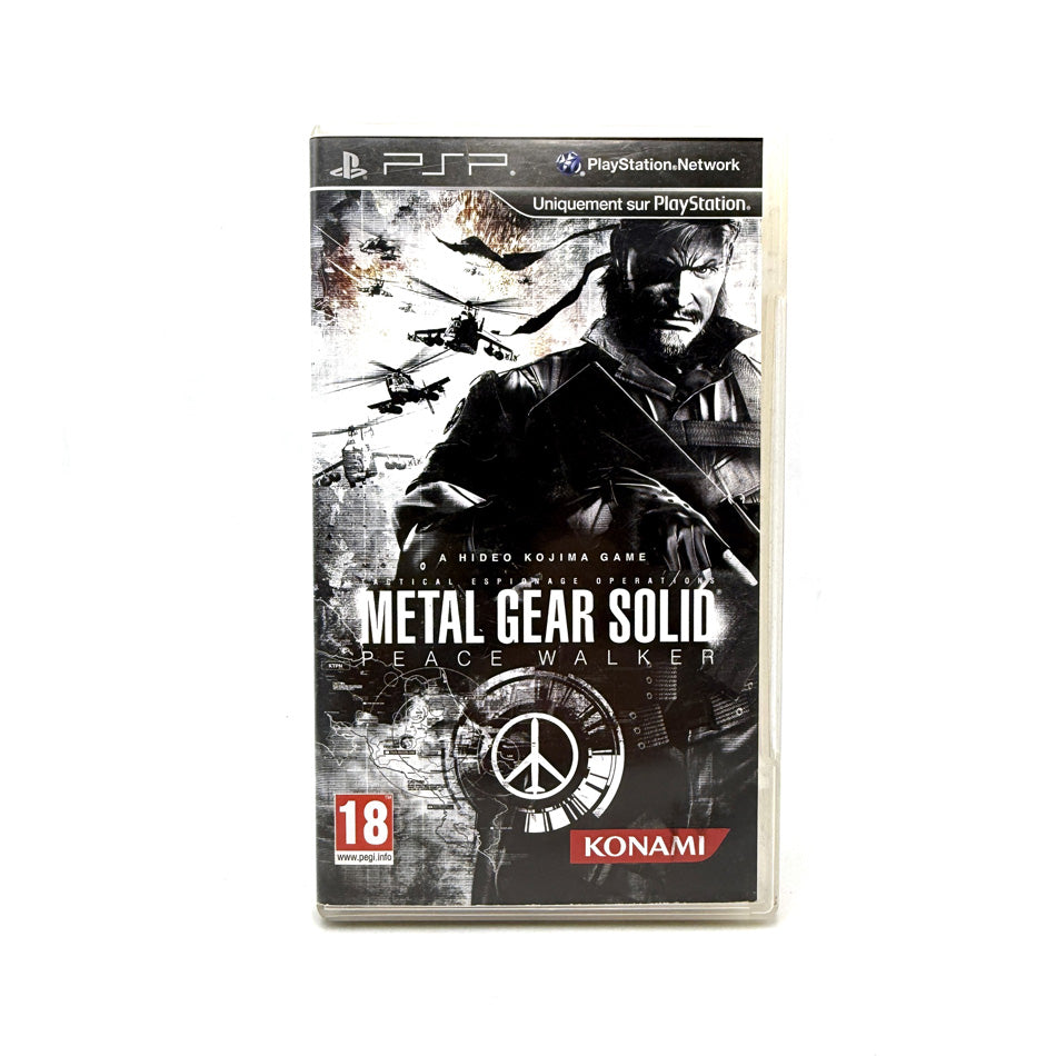 Metal Gear Solid Peace Walker Playstation PSP – Retromania