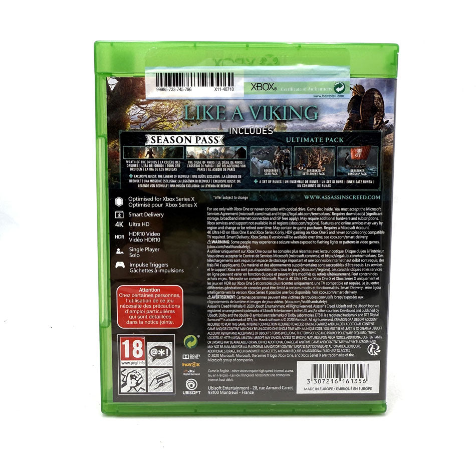 Assassin's Creed Valhalla Xbox One