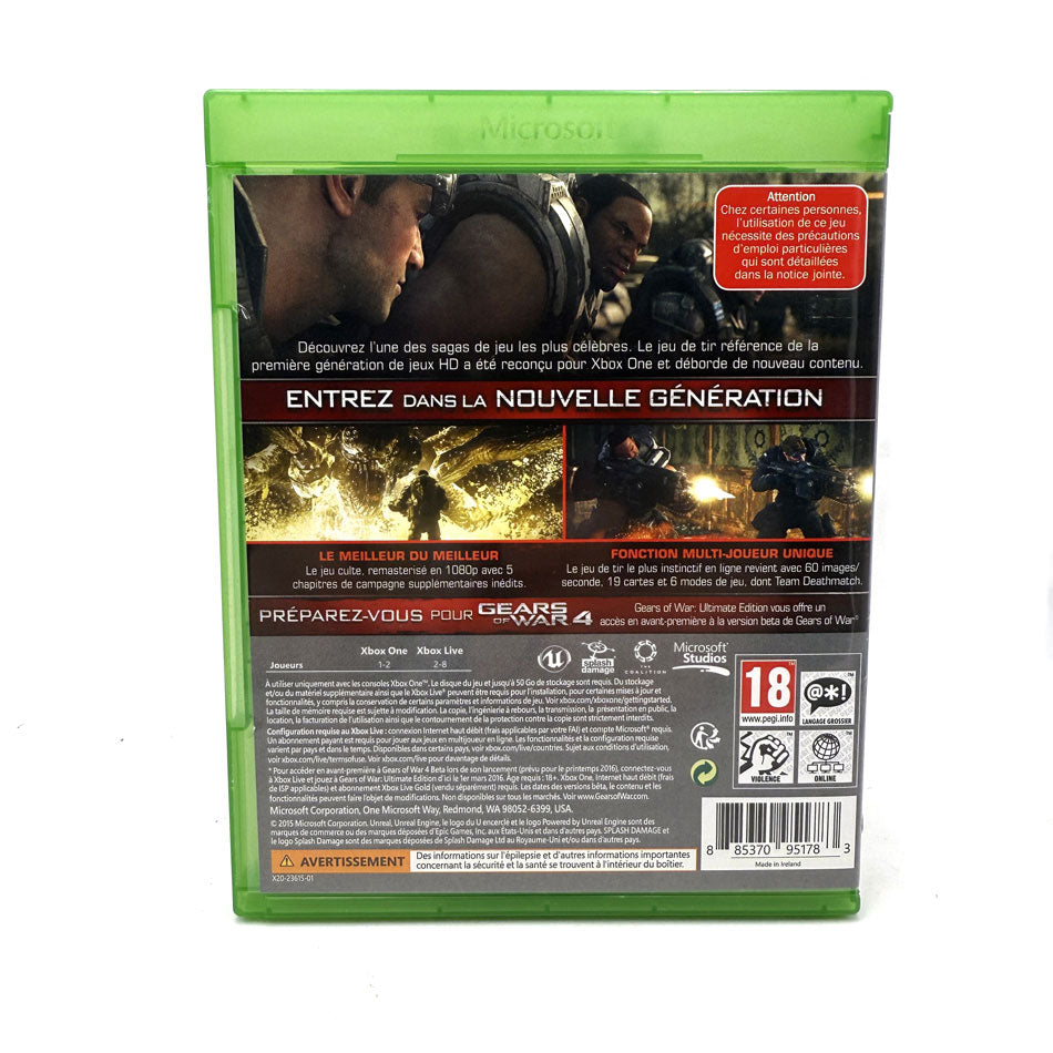 Gears Of War Ultimate Edition Xbox One