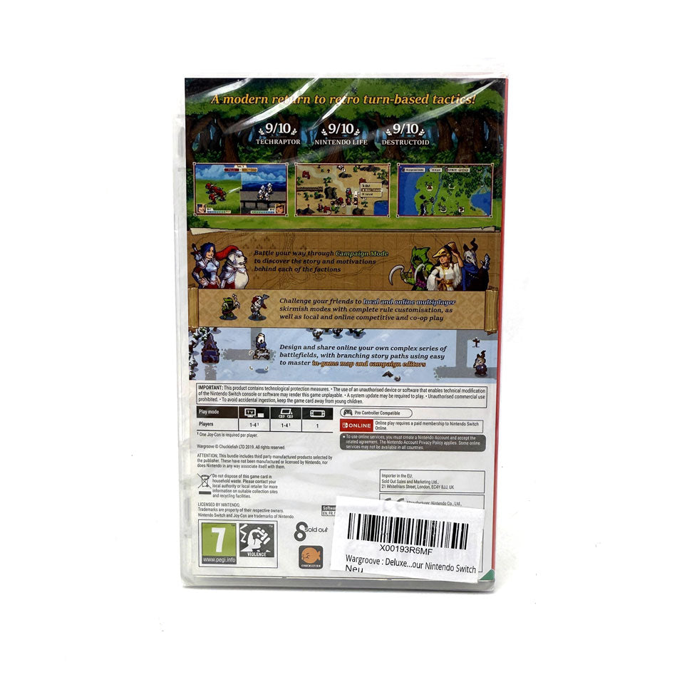 WarGroove Deluxe Edition Nintendo Switch