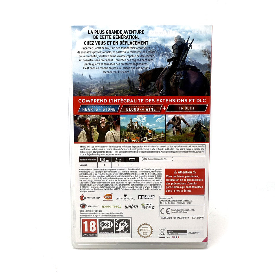 The Witcher III Wild Hunt Complete Edition Nintendo Switch