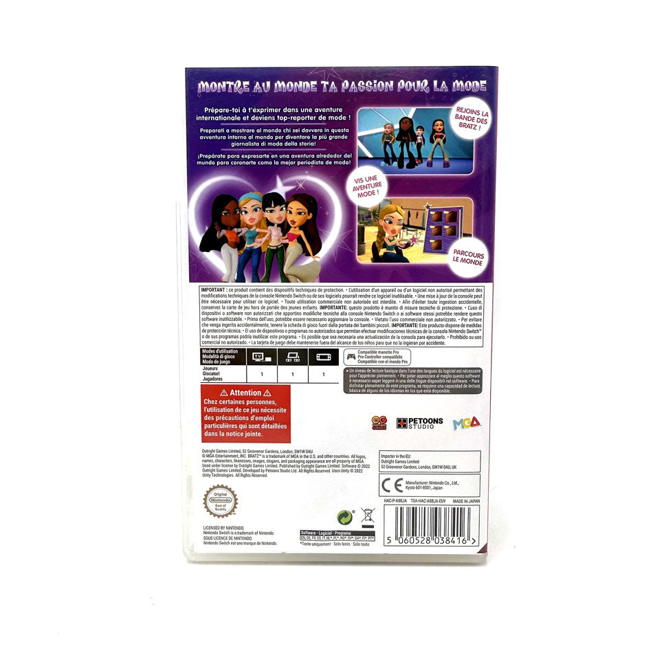 Bratz Flaunt Your Fashion Nintendo Switch