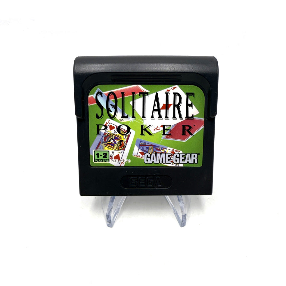 Solitaire Poker Sega Game Gear