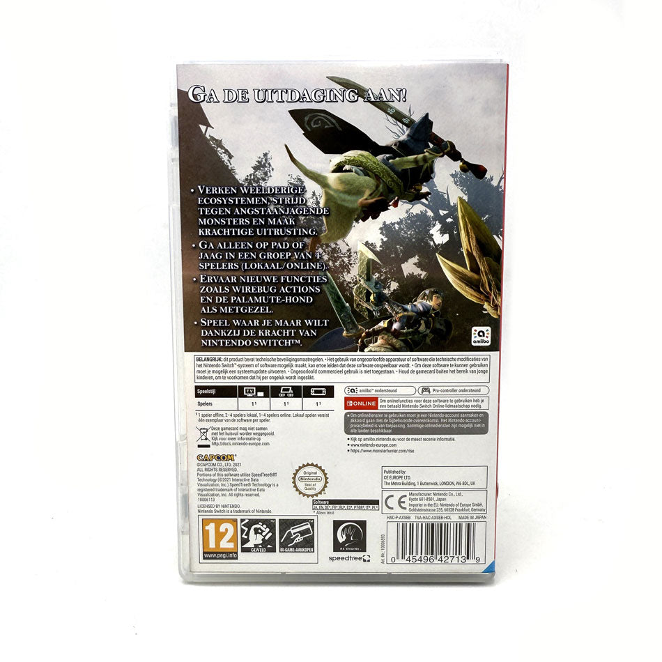 Monster Hunter Rise Nintendo Switch