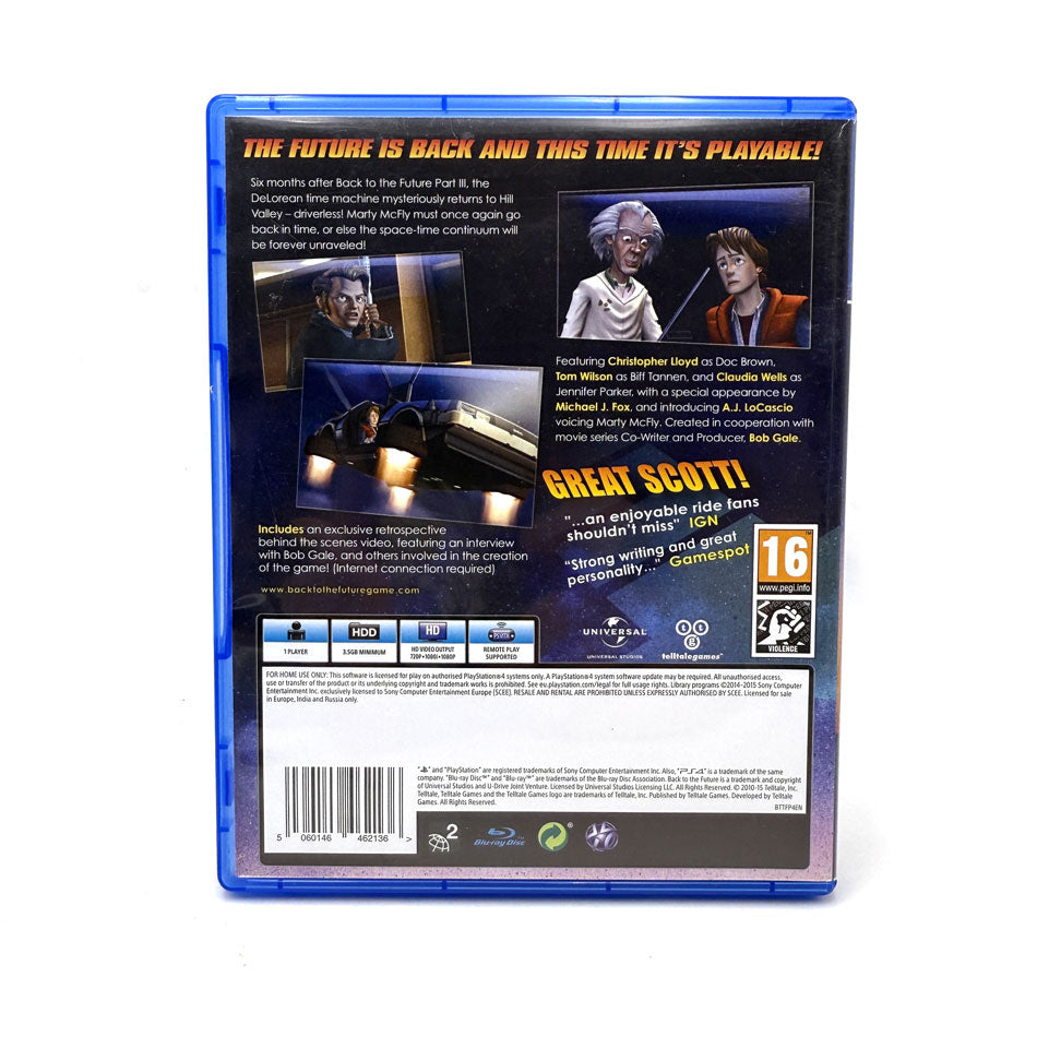 Back To The Future The Game Playstation 4 (30th Anniversary Edition)