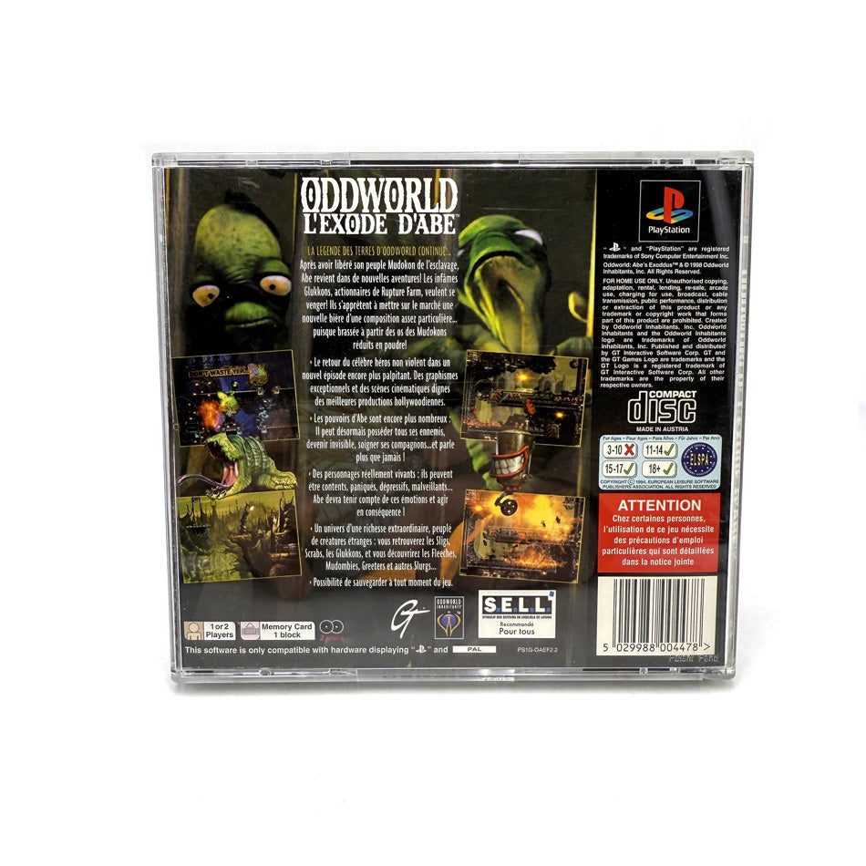 Oddworld L'Exode d'Abe Playstation 1