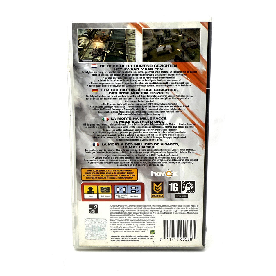 Killzone Liberation Playstation PSP