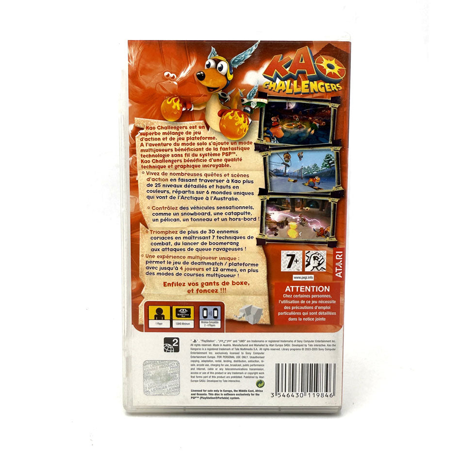 Kao Challengers Playstation PSP