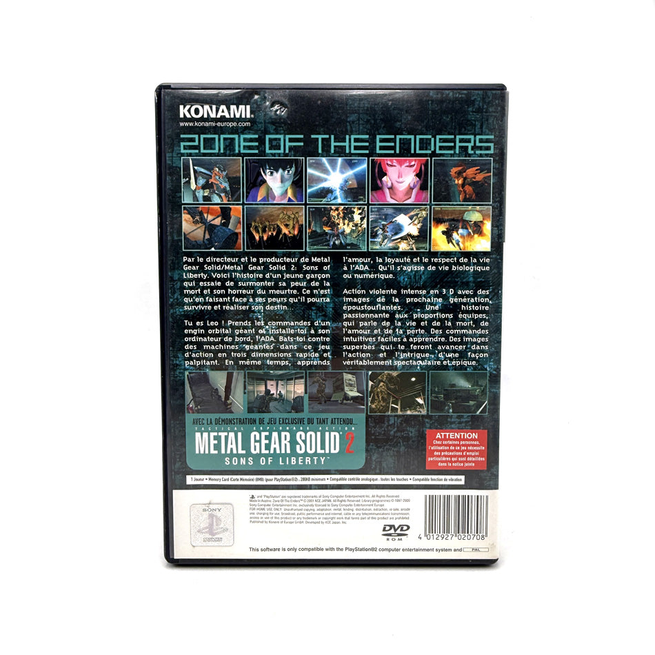 Zone Of The Enders Playstation 2