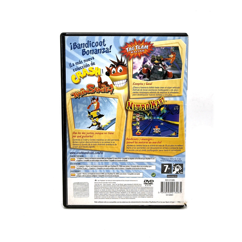 Crash Bandicoot Action Pack Playstation 2