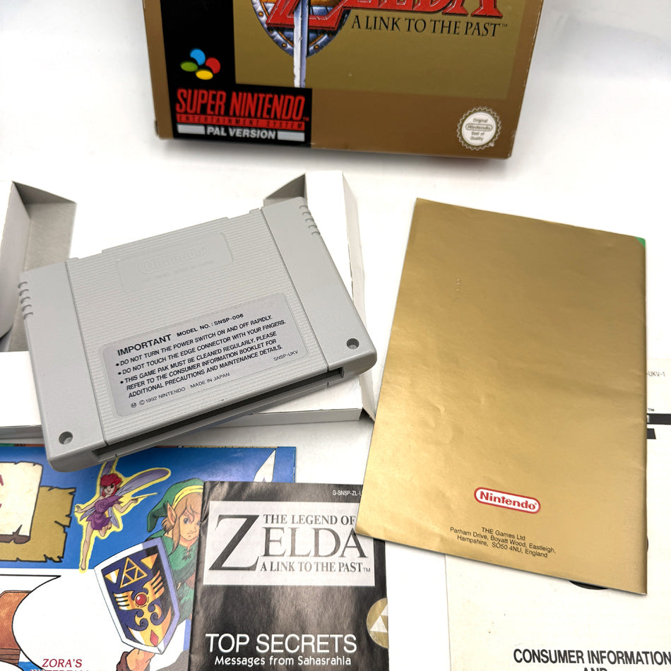 The Legend Of Zelda A Link To The Past Super Nintendo
