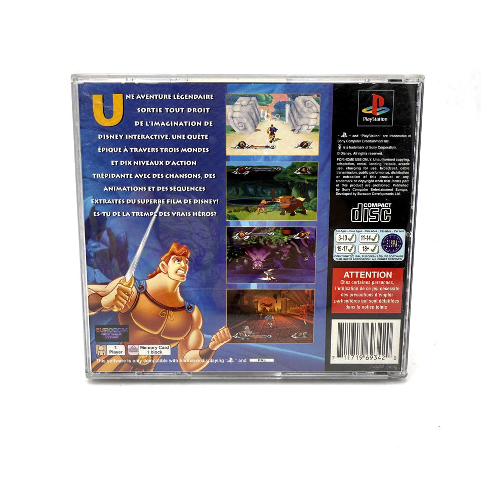 Disney Jeu D'Action Présente Hercules Playstation 1