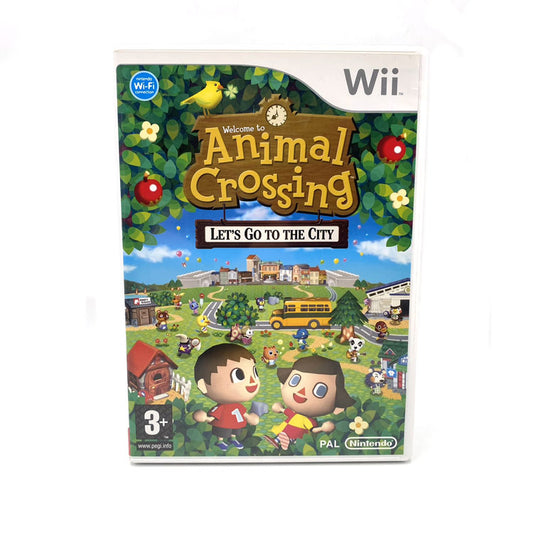 Animal Crossing Let's Go To The City Nintendo Wii