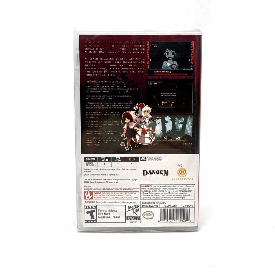 Momodora Reverie Under The Moonlight Nintendo Switch
