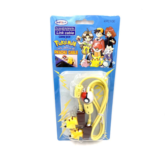Câble Link Pikachu Pokemon Nintendo Game Boy/Game Boy Color (NEUF)