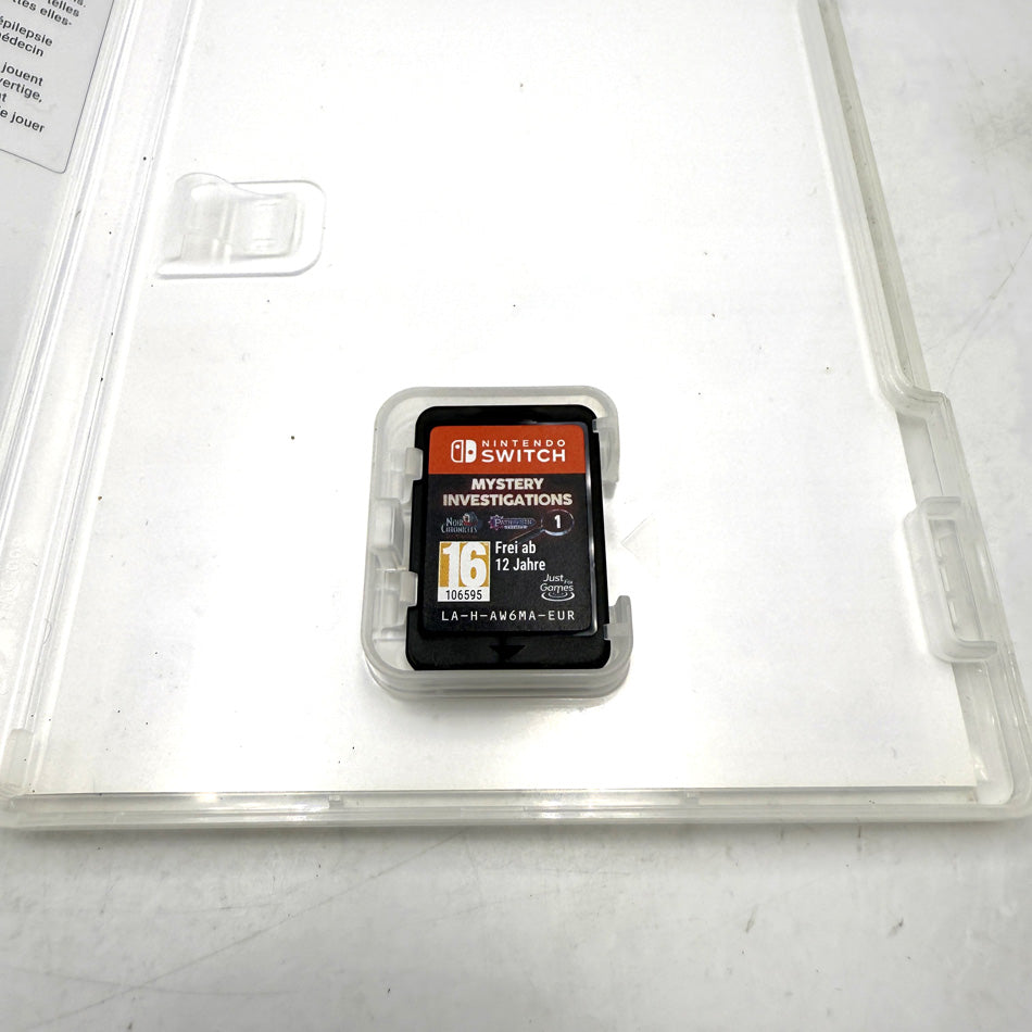 Mystery Investigations Path of Sin: L'Avarice + Noir Chronicles: La Cité du Crime Nintendo Switch