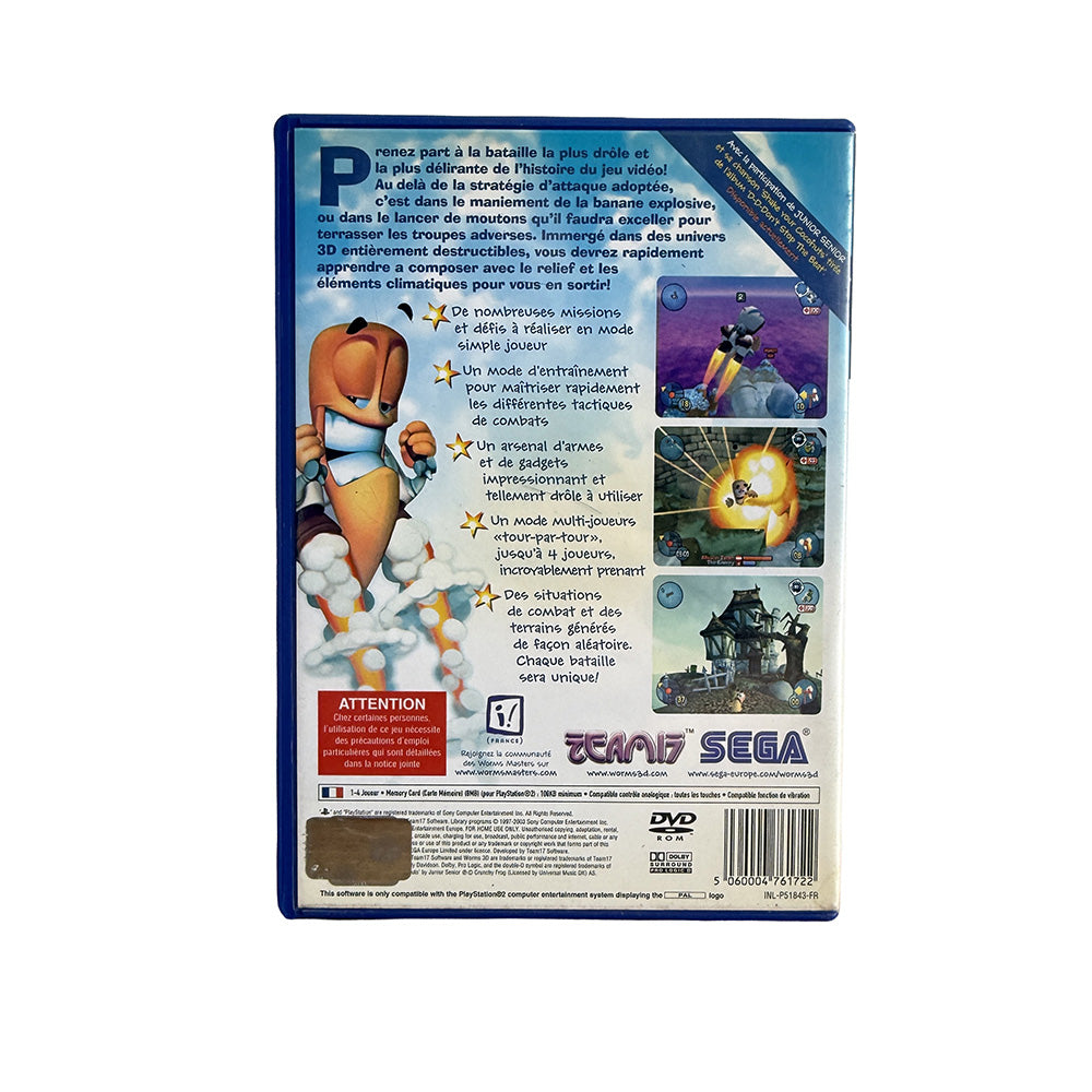 Worms 3D Playstation 2