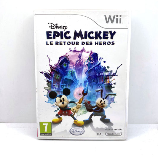 Disney Epic Mickey Le Retour Des Héros Nintendo Wii