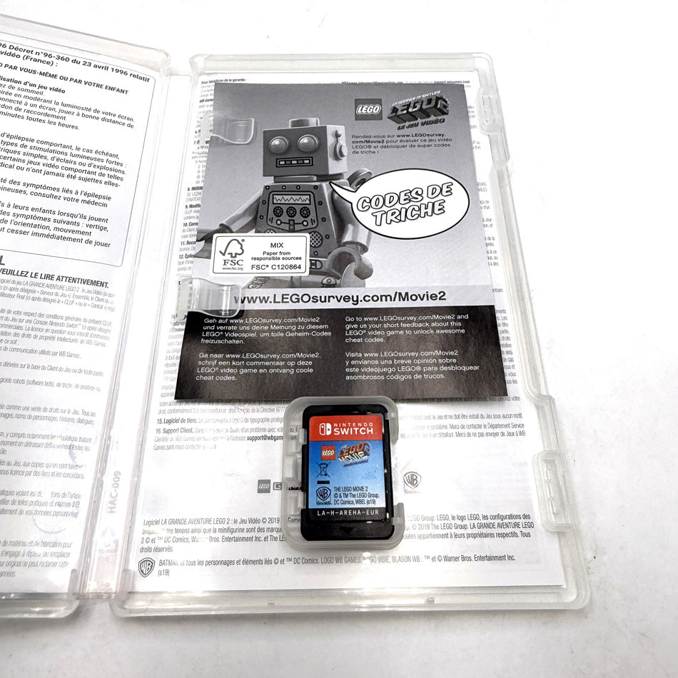 La Grande Aventure Lego Le Jeu Video Nintendo Switch