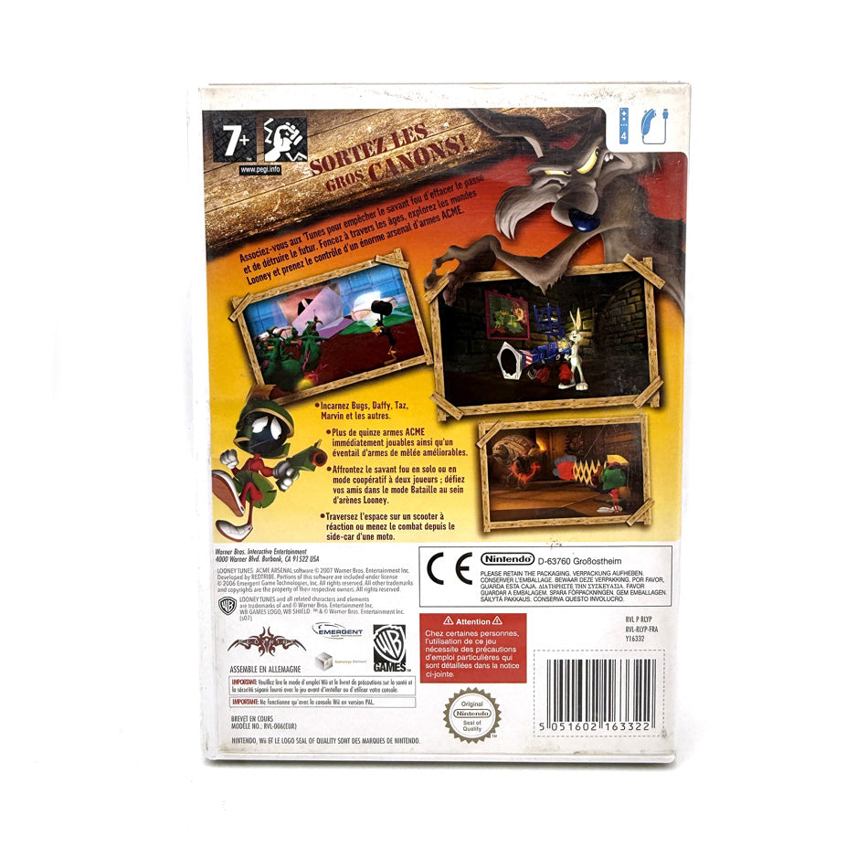 Looney Tunes Acme Arsenal Nintendo Wii