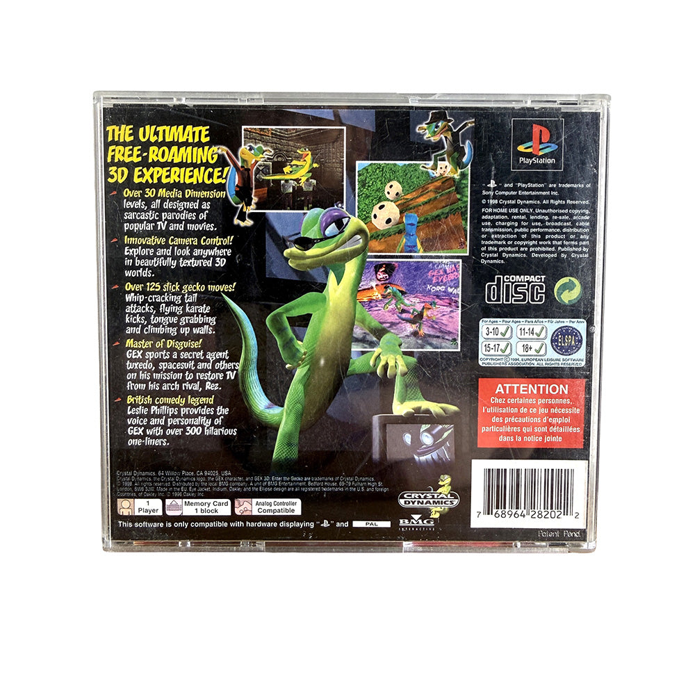 Gex 3D Enter the Gecko Playstation 1