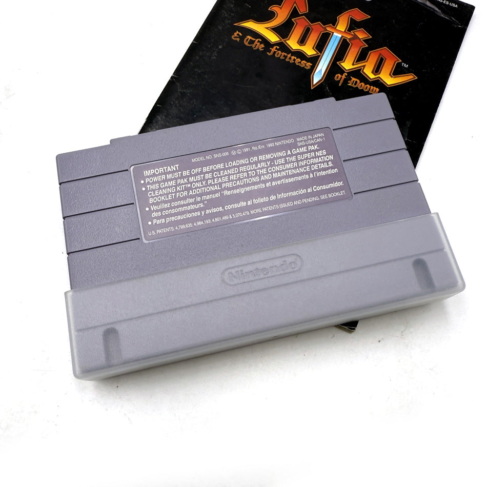 Lufia & the Fortress of Doom Super Nintendo
