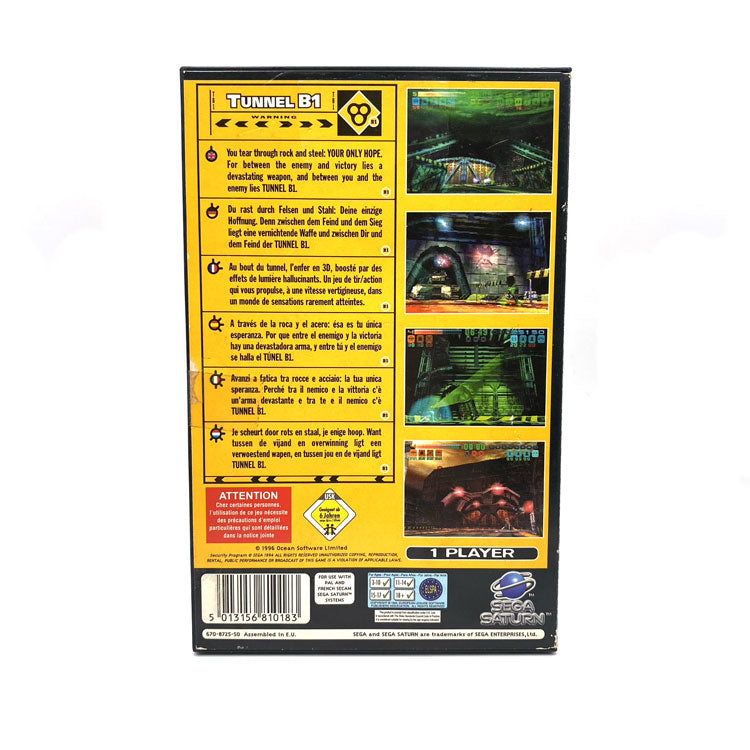 Tunnel B1 Sega Saturn